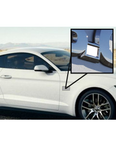 Anchor Room 5.0 Side Badge Period Inserts (2011-2024 Mustang)