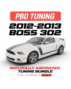 Palm Beach Dyno 12-13 Mustang Boss 302 Naturally Aspirated Custom Tune