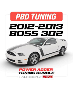 Palm Beach Dyno 12-13 Mustang Boss 302 Power Adder/Remote Custom Tune