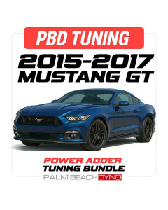 Palm Beach Dyno 15-17 Mustang GT Power Adder/Remote Custom Tune