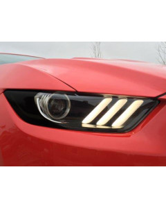 Anchor Room Headlight Amber Corner Vinyl Black Out (2015-2017 MUSTANG, 2016-2020 GT350 & 2020-2023 GT500)