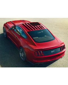 Anchor Room Tattered American Flag Roof Graphic (2005-2024 Mustang)