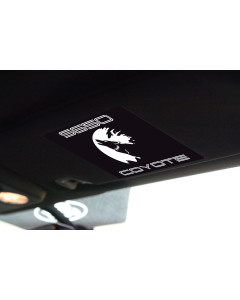 Anchor Room Visor Covers - S650 COYOTE (2024+ Mustang)