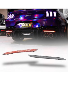 Auto Addict USA 2024+ Mustang S650 Euro Style LED Rear Reflectors (Pair)
