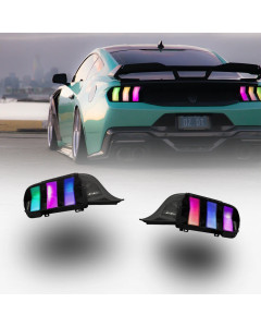 Auto Addict USA 2024+ Mustang S650 Euro Style RGB Taillights