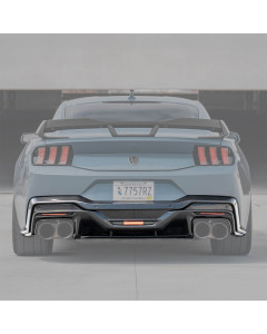 FFP 24-26 Mustang S650 Dark Horse Style Carbon Fiber Rear Bumper Diffuser