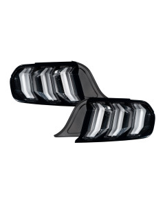 Form Lighting 2015-2023 Mustang LED Tail Lights Clear Pair