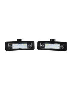 Form Lighting 2010-2014 Mustang LED License Plate Lights Pair, Clear