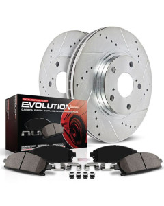 Power Stop 21-23 Ford Mustang Front Z23 Evolution Brake Kit
