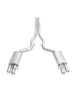 Stainless Works 2015+ Ford Shelby GT350 Redline Factory Connect X-Pipe Cat-Back Exhaust w/Valves