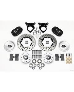 Wilwood Forged Dynalite Front Kit 11.00in Drilled 87-93 Mustang 5 Lug