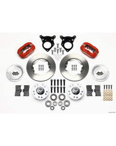 Wilwood Forged Dynalite Front Kit 11.00in Red 87-93 Mustang 5 Lug