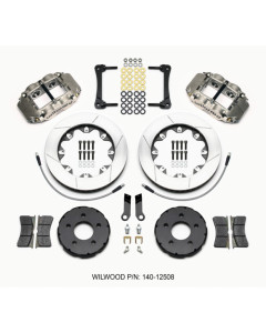 Wilwood Forged Superlite 4R ST BB Front Kit Road Race 2005-2014 Mustang