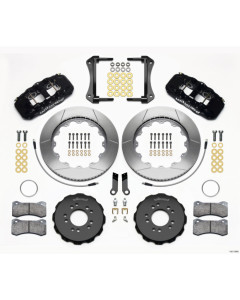 Wilwood AERO6 Front Hat Kit 14.00 2005-2014 Mustang w/ BMR Suspn. w/Lines