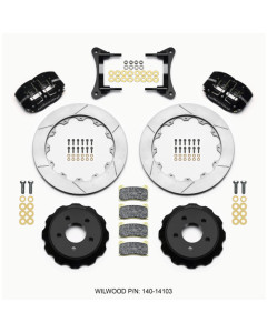 Wilwood Dynapro Radial Front Drag Kit 12.88 Vented 2015-Up Mustang