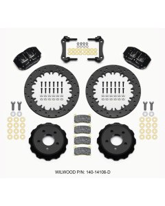 Wilwood Dynapro Radial Rear Drag Kit 12.90in Drilled 2015-Up Mustang