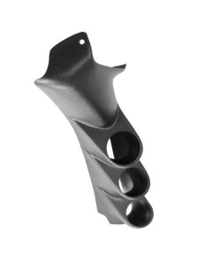 Autometer 01-04 Ford Mustang Convertible 52mm Black Triple Pillar Pod