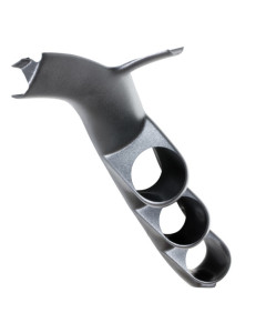 Autometer 87-93 Ford Mustang (Hard Top) 52mm Black Triple Pillar Pod