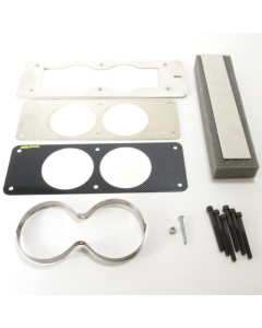 Autometer 87-93 Ford Mustang CFL 2-5/8in Dual Gauge Cage