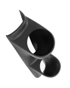 Autometer 79-93 Mustang 2-5/8in Black Dual Pod