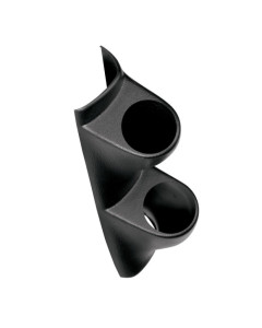 Autometer 79-93 Mustang Dual 2 1/16 Inch Black Gauge Pod