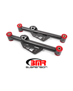 BMR 79-98 Fox Mustang Non-Adj. Lower Control Arms (Polyurethane) - Black Hammertone