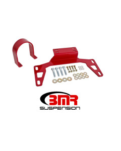 BMR 11-14 S197 Mustang Front Driveshaft Safety Loop - Red