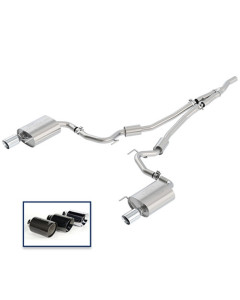 Ford Performance 15-23 Mustang 2.3L EcoBoost Cat-Back Sport Exhaust System w/Chrome Tips
