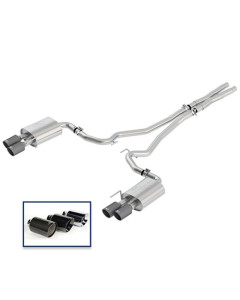 Ford Performance 18+ Mustang GT 5.0L Cat-Back Extreme Exhaust System w/ Quad Carbon Fiber Tips