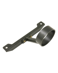 BMR 05-10 S197 Mustang Front Driveshaft Safety Loop - Black Hammertone