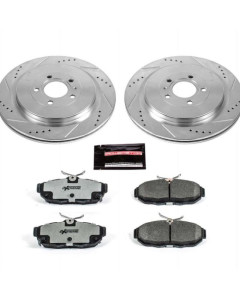 Power Stop 13-14 Ford Mustang Rear Z26 Street Warrior Brake Kit
