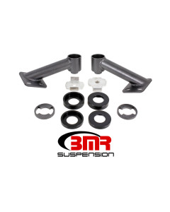 BMR 15-25 S550 Mustang Cradle Bushing Lockout Kit - Black Hammertone