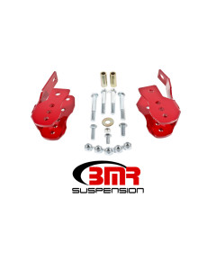 BMR 05-14 S197 Mustang Bolt-On Control Arm Relocation Brackets - Red