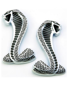 Ford Performance 07-14 Mustang SVT Cobra Snake Fender Emblems