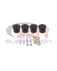 BMR 15-25 S550 Mustang Differential Bushing Kit (Aluminum) - Black