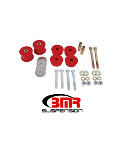 BMR 15-25 S550 Mustang Differential Bushing Kit (Polyurethane) - Red