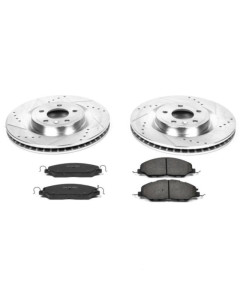 Power Stop 11-14 Ford Mustang Front Z23 Evolution Sport Brake Kit