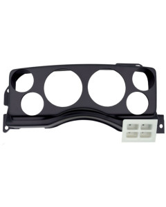 Autometer 87-89 Ford Mustang Direct Fit Gauge Panel 3-3/8in x2 / 2-1/16in x4