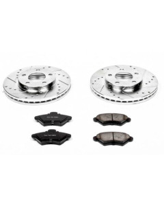 Power Stop 94-98 Ford Mustang Front Z23 Evolution Sport Brake Kit