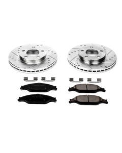 Power Stop 99-04 Ford Mustang Front Z23 Evolution Sport Brake Kit