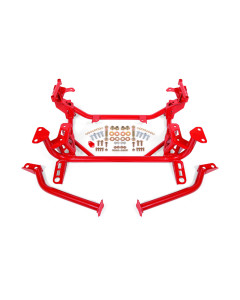 BMR 15-25 Ford Mustang Street Version (DOM) K-Member - Red