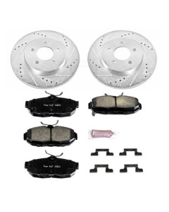 Power Stop 2012 Ford Mustang Rear Z23 Evolution Sport Brake Kit