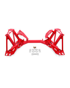 BMR 79-95 Ford Mustang K-Member Premium Version w/o Spring Perches - Red