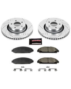 Power Stop 15-19 Ford Mustang Front Z23 Evolution Sport Brake Kit