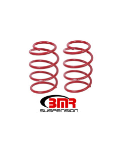 BMR 05-14 Mustang GT Front Performance Version Lowering Springs - Red