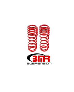 BMR 05-14 Mustang GT/GT500 Rear Handling Version Lowering Springs - Red
