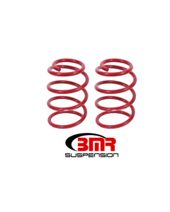 BMR 07-14 GT500 Front Performance Version Lowering Springs - Red