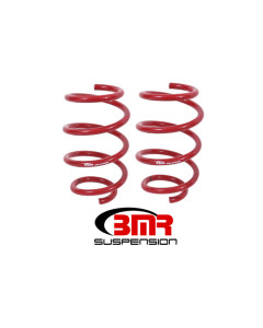 BMR 15-25 Mustang Front Handling Version Lowering Springs - Red
