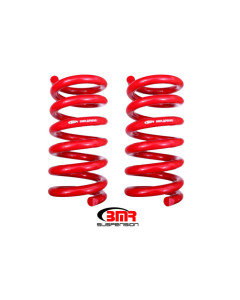 BMR 15-25 Mustang Rear Handling Version Lowering Springs - Red