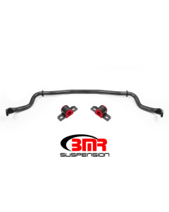 BMR 15-25 Mustang Front Hollow 35mm 3-Hole Adj. Sway Bar Kit - Black Hammertone